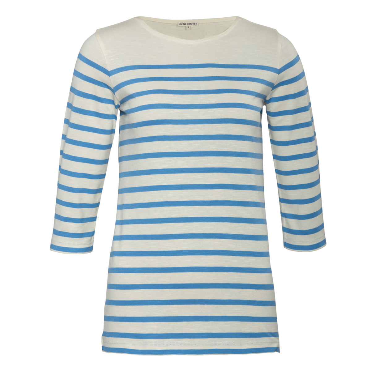 Ženska majica iz 100% eko bombaža črte XS Ženska majica iz 100% eko bombaža črte XS