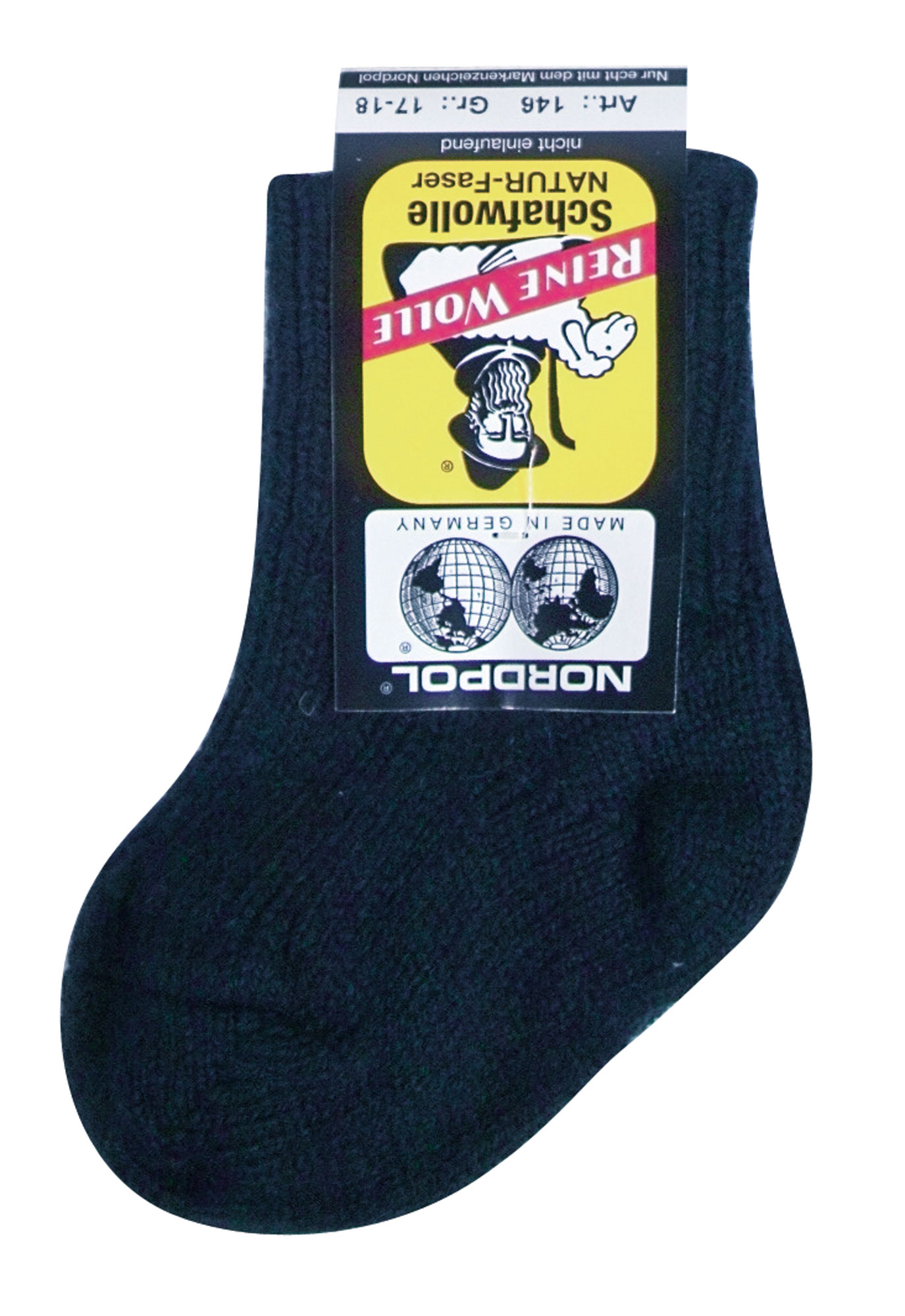 Eko nogavice otroške iz 100% volne vel. od 19-34 MODRE Eko nogavice otroške iz 100% volne vel. od 19-34 MODRE