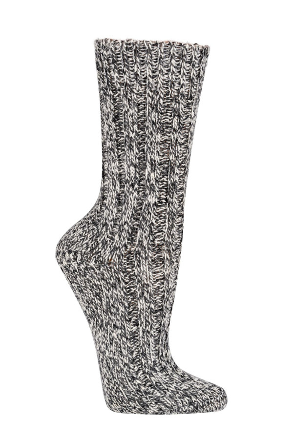 Eko nogavice z alpaka volno debelejše- temno sive Eko nogavice z alpaka volno debelejše- temno sive