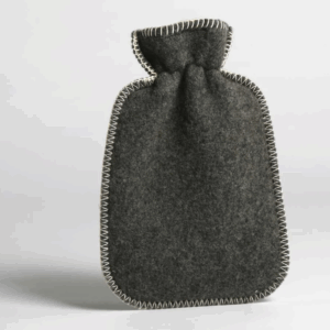 Prevleka za termofor iz 100% merino volne dark grey